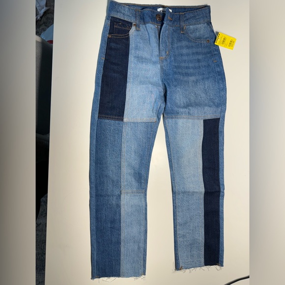 RSQ Other - RSQ Patchwork Straight Leg Jeans